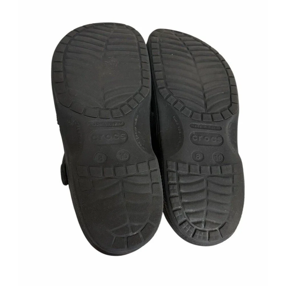 Crocs  Baya Clogs Size 8 Mens 10 Womens Waterproof Unisex Slip On Sandals Slides